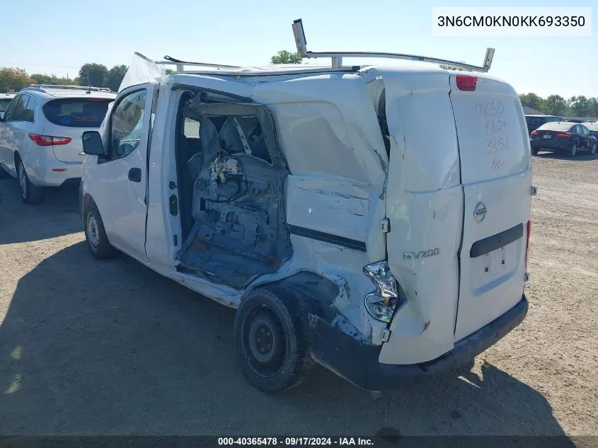 3N6CM0KN0KK693350 2019 Nissan Nv200 S