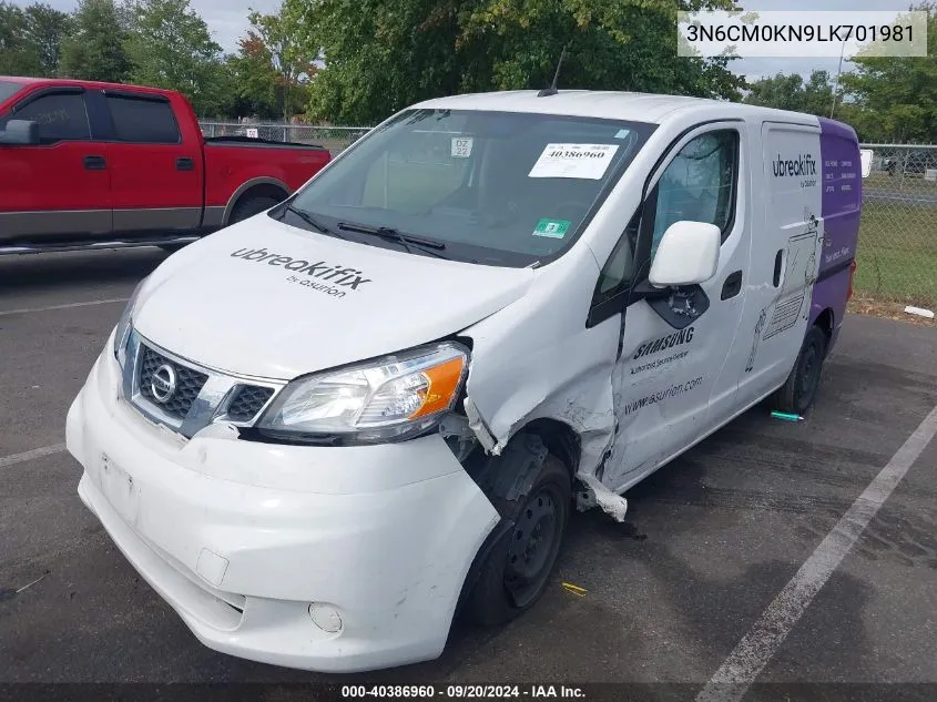 3N6CM0KN9LK701981 2020 Nissan Nv200 Compact Cargo Sv Xtronic Cvt