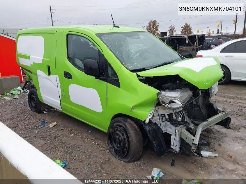 3N6CM0KNXMK704101 2021 Nissan Nv200