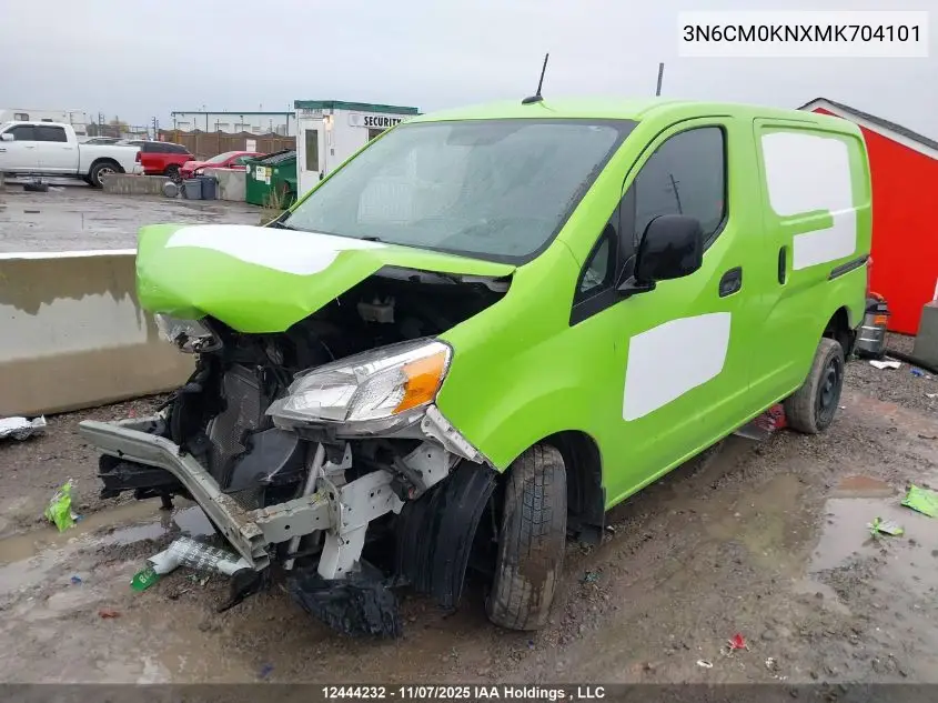 3N6CM0KNXMK704101 2021 Nissan Nv200