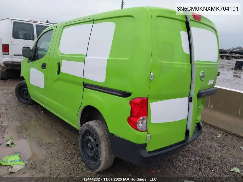 3N6CM0KNXMK704101 2021 Nissan Nv200
