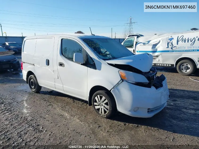 3N6CM0KN1MK697460 2021 Nissan Nv200 2.5S/2.5Sv