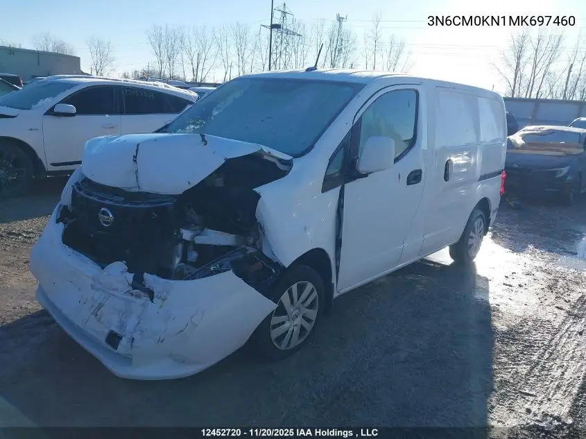 3N6CM0KN1MK697460 2021 Nissan Nv200 2.5S/2.5Sv