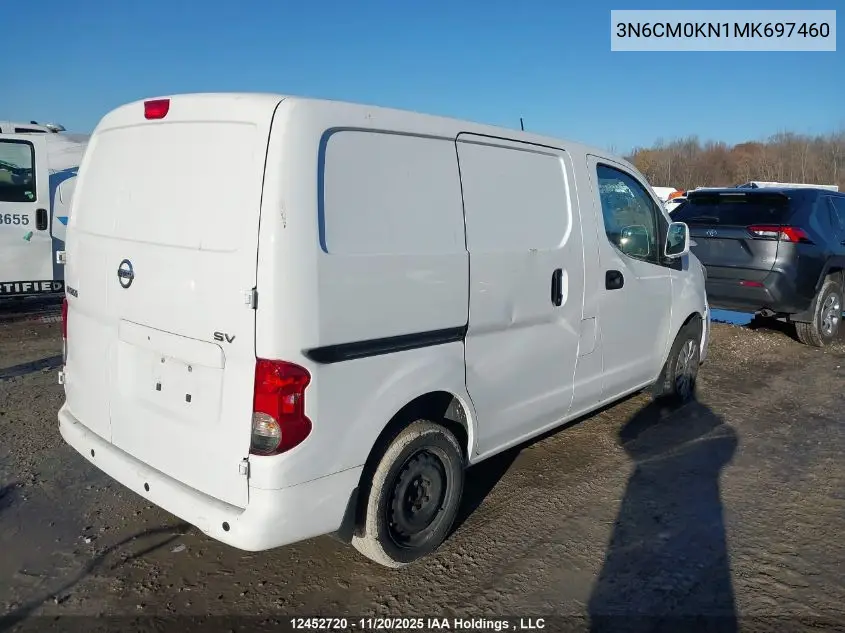 3N6CM0KN1MK697460 2021 Nissan Nv200 2.5S/2.5Sv