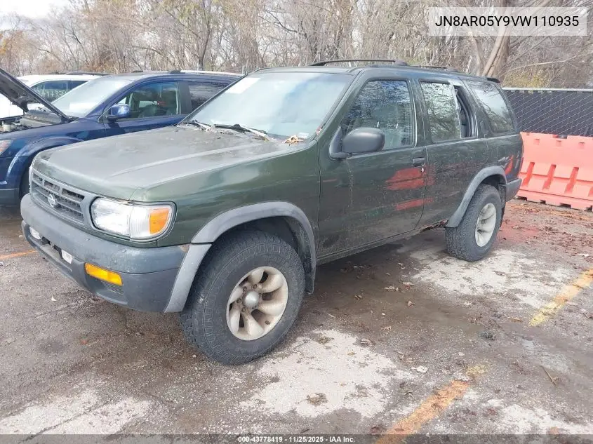 JN8AR05Y9VW110935 1997 Nissan Pathfinder Le/Se/Xe