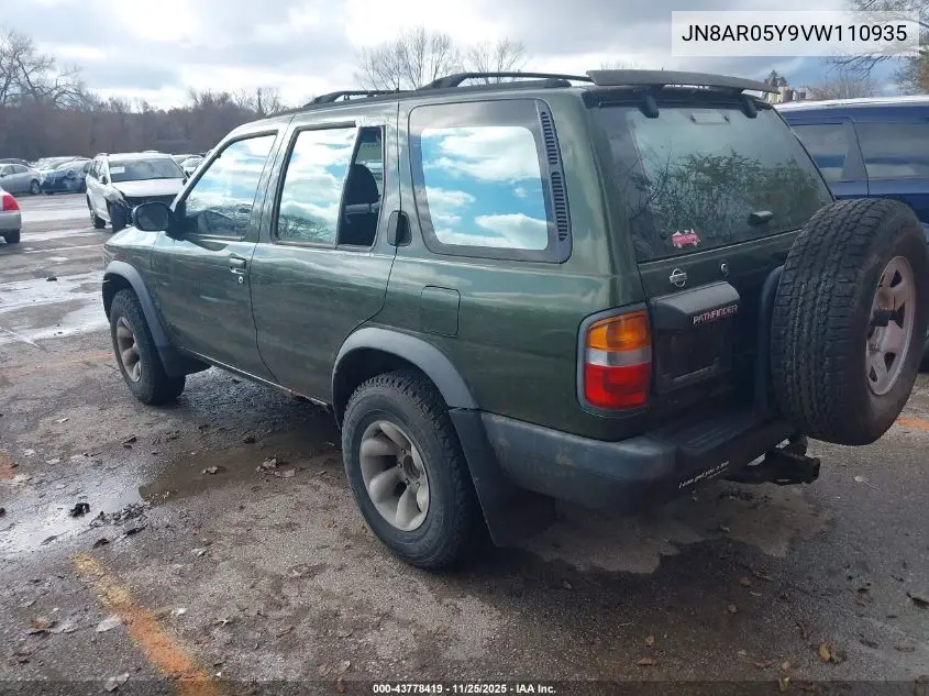 JN8AR05Y9VW110935 1997 Nissan Pathfinder Le/Se/Xe