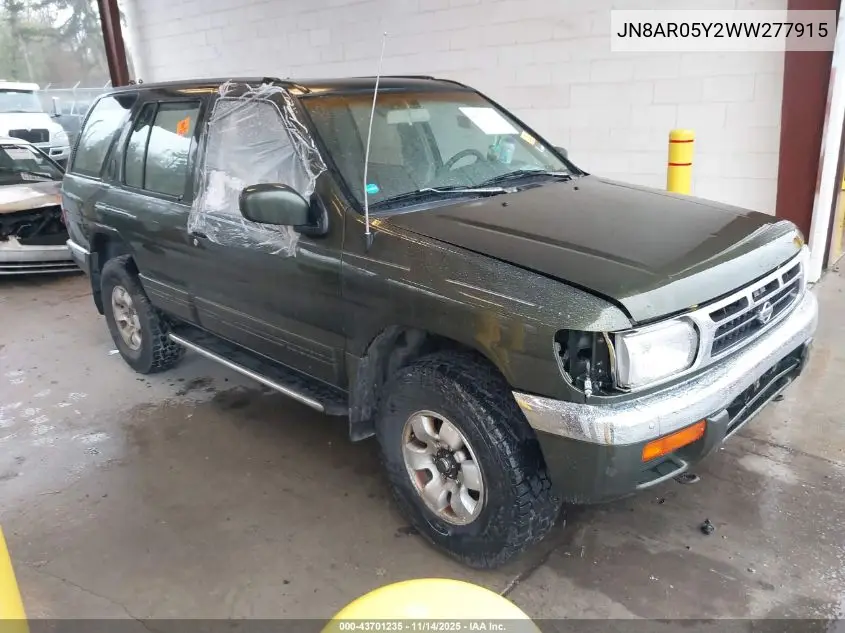 JN8AR05Y2WW277915 1998 Nissan Pathfinder Le/Se/Xe