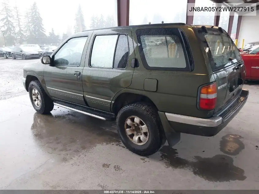 JN8AR05Y2WW277915 1998 Nissan Pathfinder Le/Se/Xe