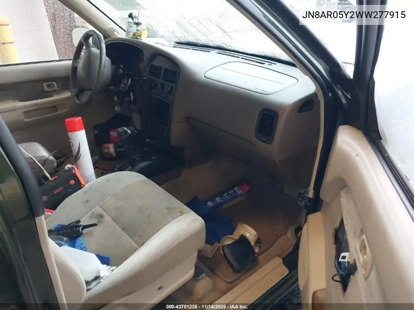 JN8AR05Y2WW277915 1998 Nissan Pathfinder Le/Se/Xe