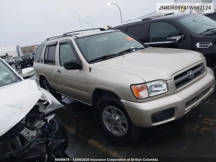 JN8DR09Y41W597124 2001 Nissan Pathfinder Le/Se/Xe