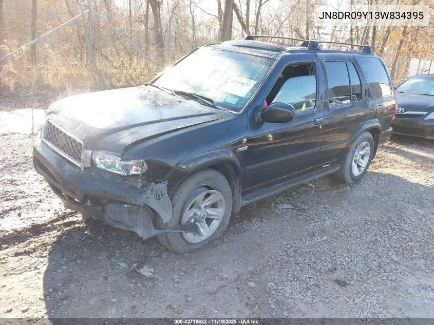 JN8DR09Y13W834395 2003 Nissan Pathfinder Le