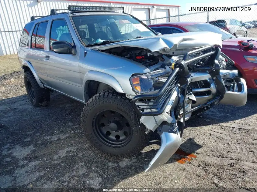 JN8DR09Y73W831209 2003 Nissan Pathfinder Le