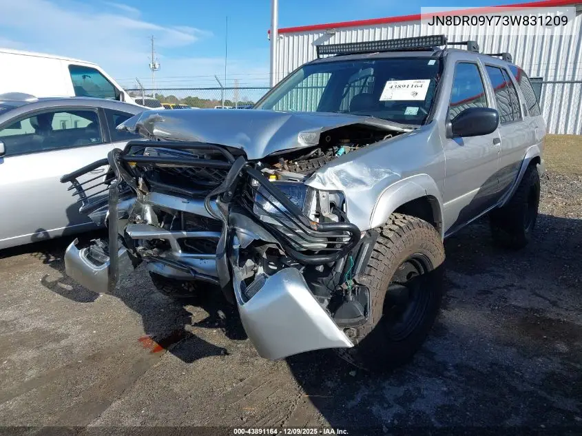 JN8DR09Y73W831209 2003 Nissan Pathfinder Le