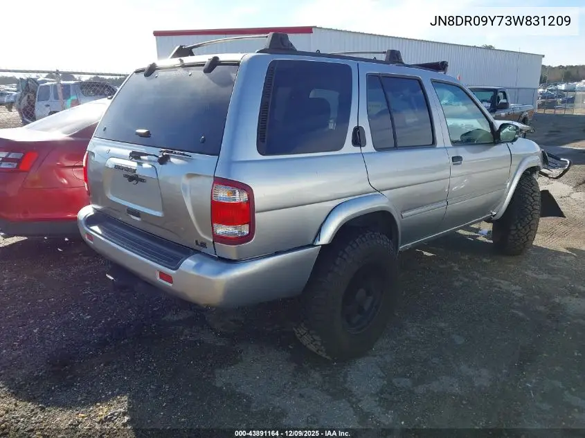 JN8DR09Y73W831209 2003 Nissan Pathfinder Le