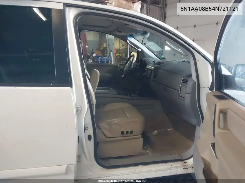 5N1AA08B54N721121 2004 Nissan Pathfinder Armada Se Off-Road