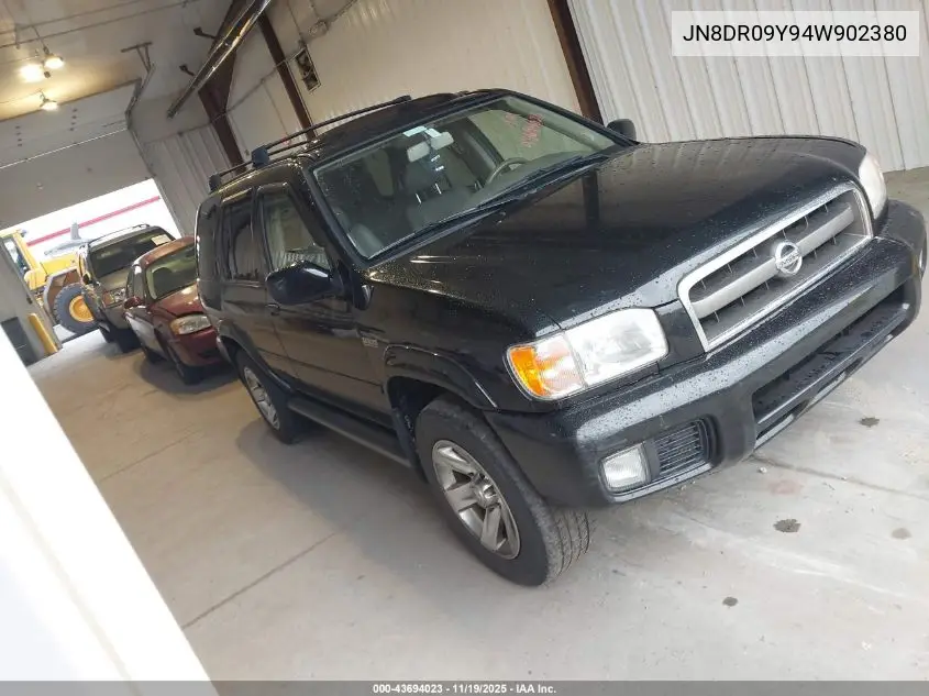 JN8DR09Y94W902380 2004 Nissan Pathfinder Le Platinum