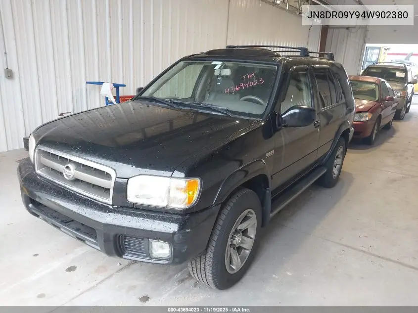 JN8DR09Y94W902380 2004 Nissan Pathfinder Le Platinum