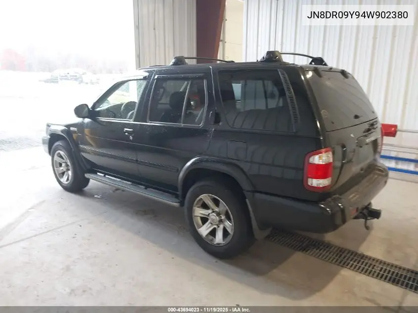 JN8DR09Y94W902380 2004 Nissan Pathfinder Le Platinum