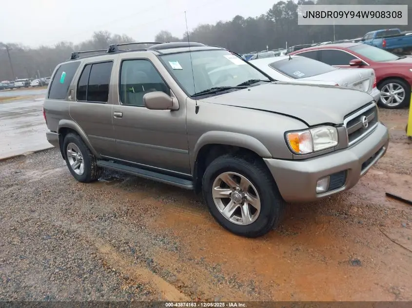 JN8DR09Y94W908308 2004 Nissan Pathfinder Le Platinum