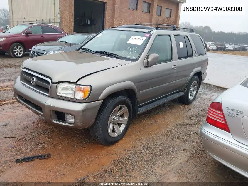 JN8DR09Y94W908308 2004 Nissan Pathfinder Le Platinum