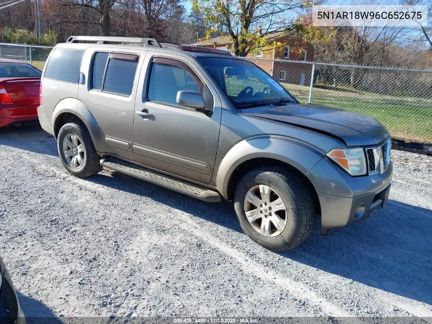 5N1AR18W96C652675 2006 Nissan Pathfinder Le