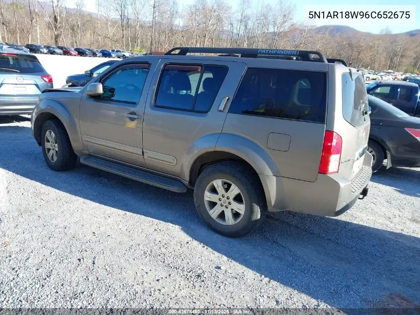 5N1AR18W96C652675 2006 Nissan Pathfinder Le