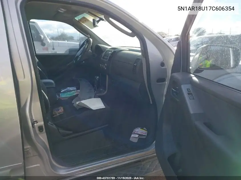5N1AR18U17C606354 2007 Nissan Pathfinder Se