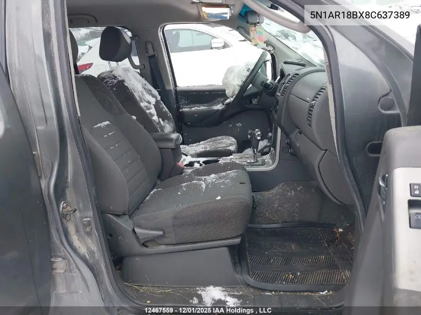 5N1AR18BX8C637389 2008 Nissan Pathfinder S