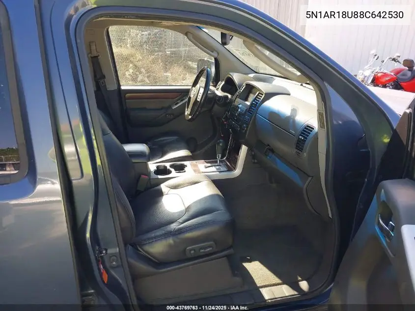 5N1AR18U88C642530 2008 Nissan Pathfinder Le
