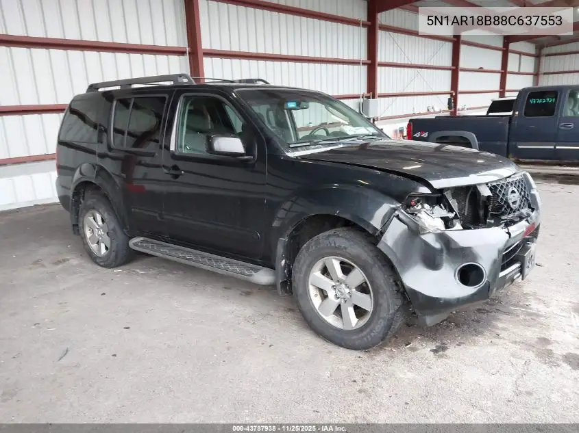5N1AR18B88C637553 2008 Nissan Pathfinder Se