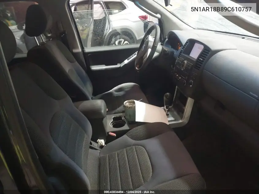 5N1AR18B89C610757 2009 Nissan Pathfinder Se