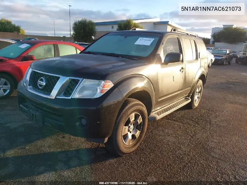 5N1AR1NN7AC621073 2010 Nissan Pathfinder S Fe+