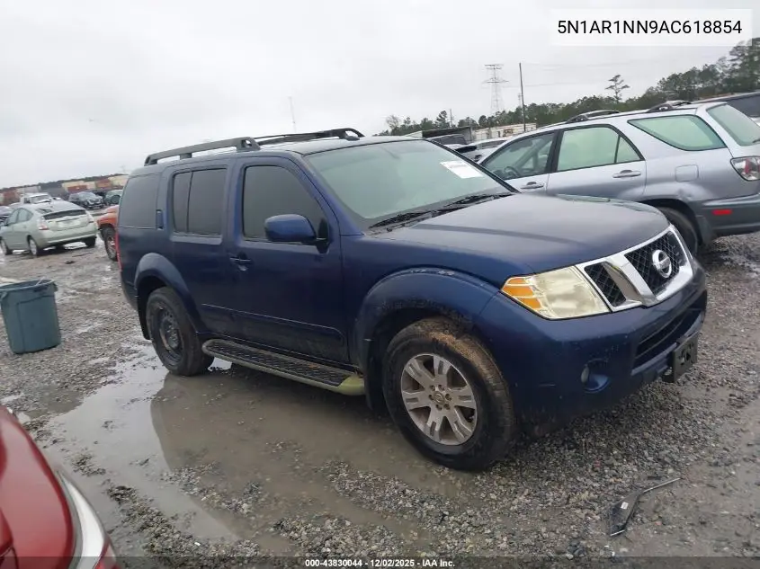 5N1AR1NN9AC618854 2010 Nissan Pathfinder Se