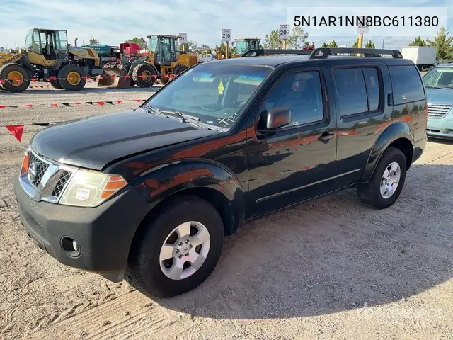 5N1AR1NN8BC611380 2011 Nissan Pathfinder 2011 Nissan Pathfinder Le 2Wd Suv (Inoperable)