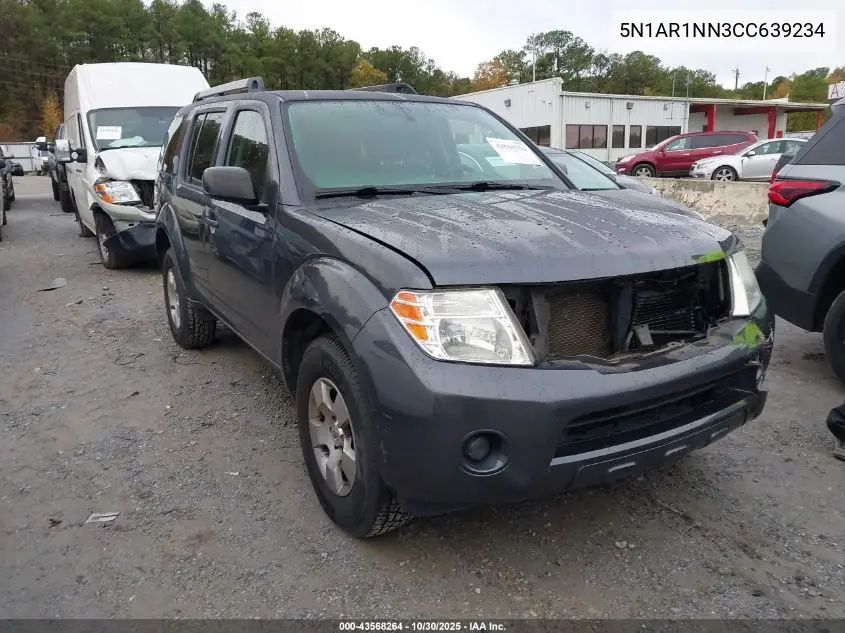 5N1AR1NN3CC639234 2012 Nissan Pathfinder S
