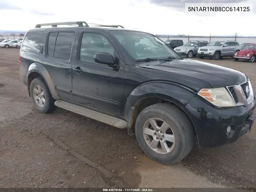 5N1AR1NB8CC614125 2012 Nissan Pathfinder Sv