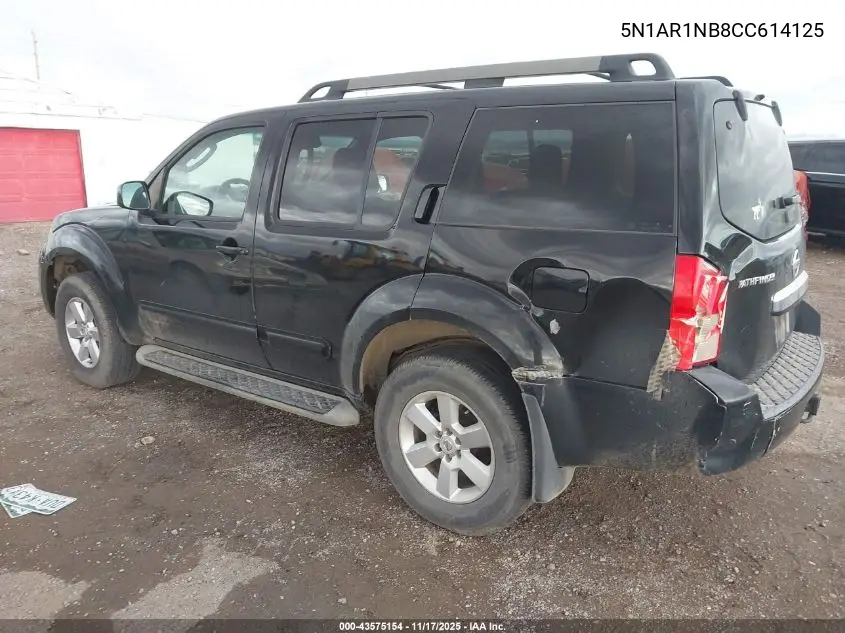 5N1AR1NB8CC614125 2012 Nissan Pathfinder Sv