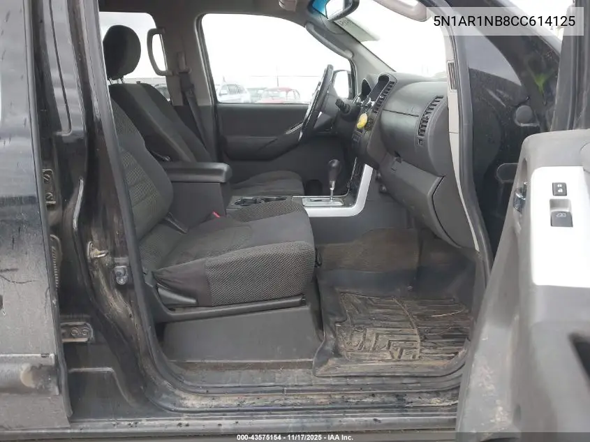 5N1AR1NB8CC614125 2012 Nissan Pathfinder Sv