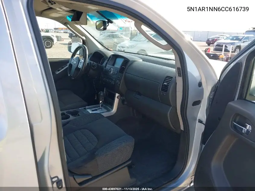 5N1AR1NN6CC616739 2012 Nissan Pathfinder Sv