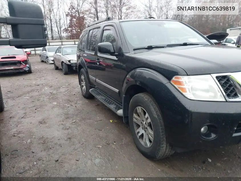 5N1AR1NB1CC639819 2012 Nissan Pathfinder Silver