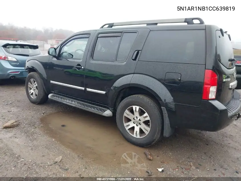 5N1AR1NB1CC639819 2012 Nissan Pathfinder Silver
