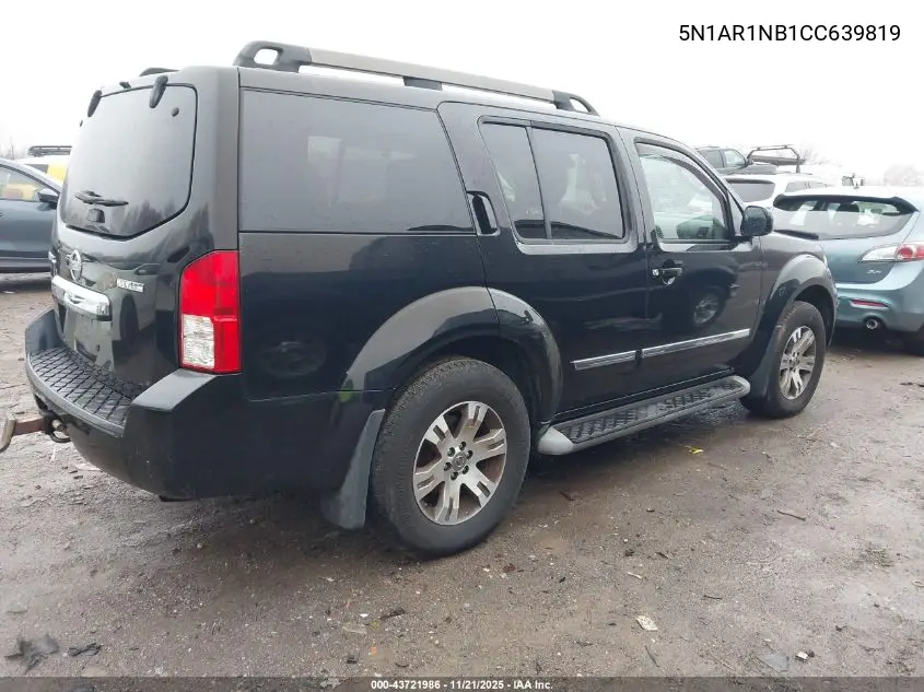 5N1AR1NB1CC639819 2012 Nissan Pathfinder Silver