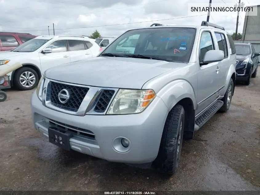 5N1AR1NN6CC601691 2012 Nissan Pathfinder Silver