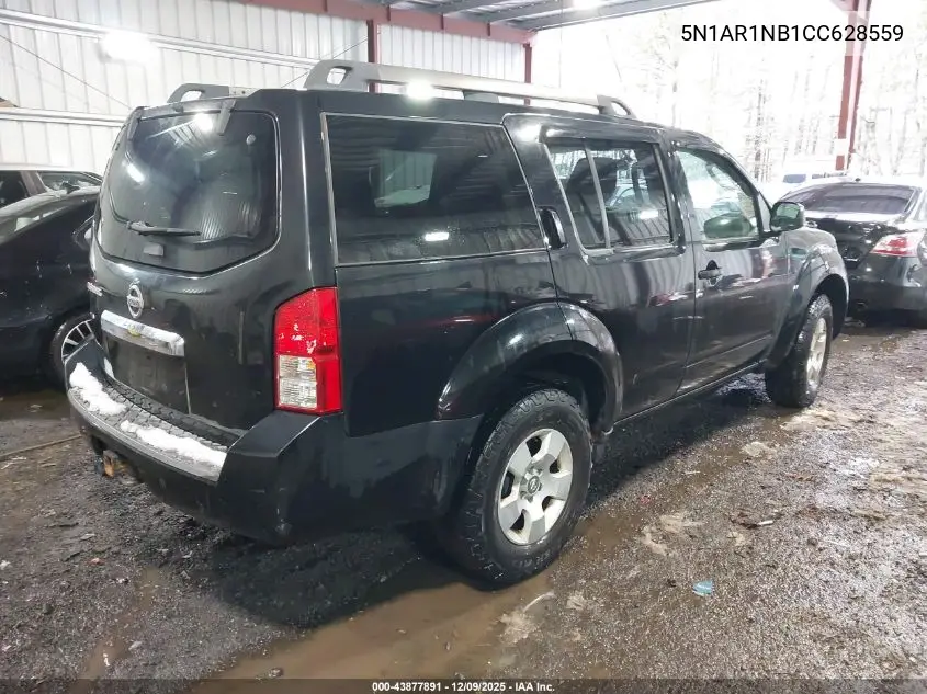 5N1AR1NB1CC628559 2012 Nissan Pathfinder S