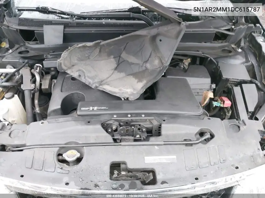 5N1AR2MM1DC615787 2013 Nissan Pathfinder Sv