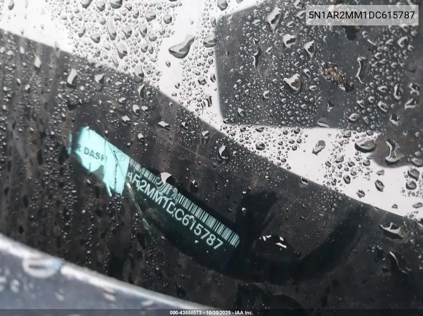 5N1AR2MM1DC615787 2013 Nissan Pathfinder Sv
