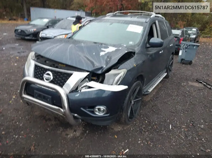 5N1AR2MM1DC615787 2013 Nissan Pathfinder Sv