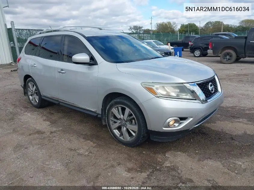 5N1AR2MM1DC616034 2013 Nissan Pathfinder Platinum