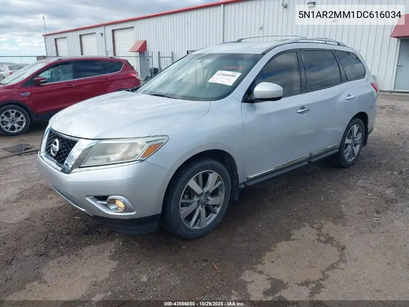5N1AR2MM1DC616034 2013 Nissan Pathfinder Platinum