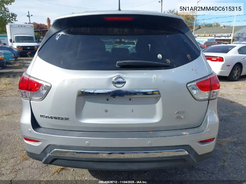 5N1AR2MM4DC615315 2013 Nissan Pathfinder Sv